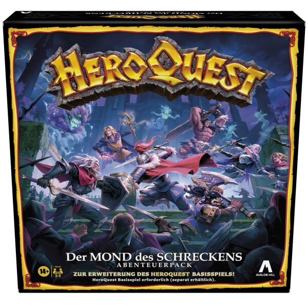 Avalon Hill HeroQuest Der Mond des Schreckens Abenteuerpack