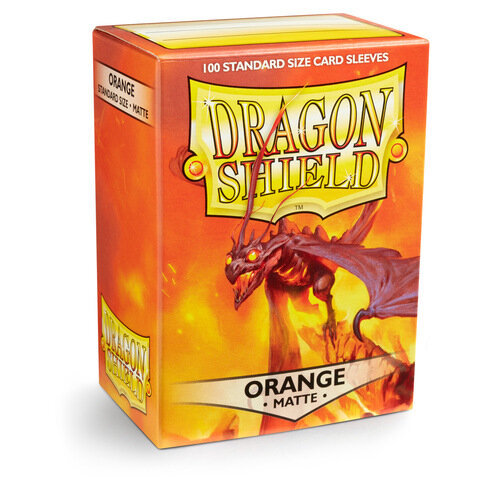 Dragon Shield: Matte Orange  (100 Stück)