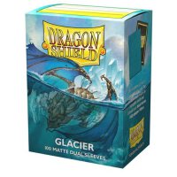 Dragon Shield: DS100 Dual Matte &ndash; Glacier (Light Blue)