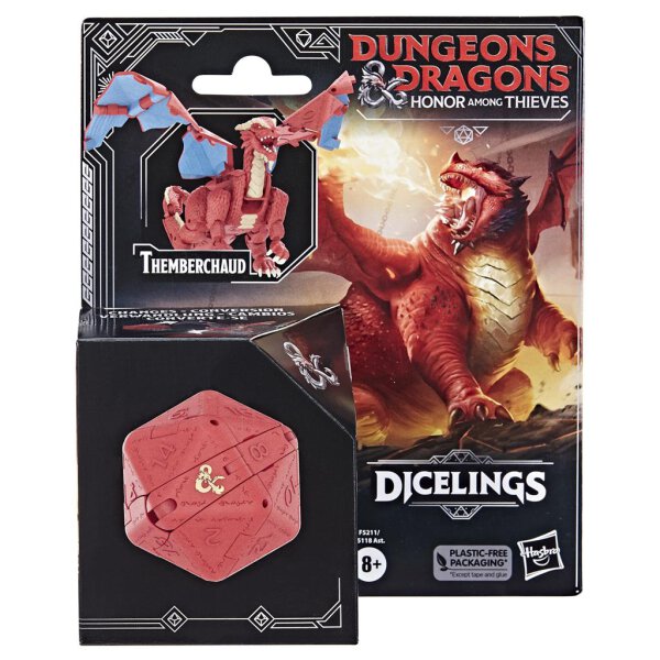 Dungeons &amp; Dragons Honor Among Thieves D&amp;D Dicelings Red Dragon