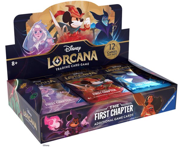 Disney Lorcana - Booster Display &quot;The First Chapter&quot; (24 Packs) - English