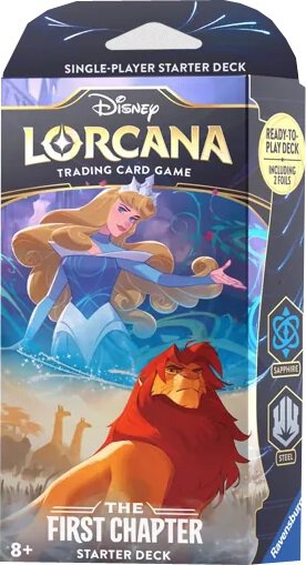 Disney Lorcana - Starterset Sapphire/Steel "The First Chapter" - English