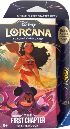 Disney Lorcana - Starterset Amber/Amethyst &quot;The First Chapter&quot; - English