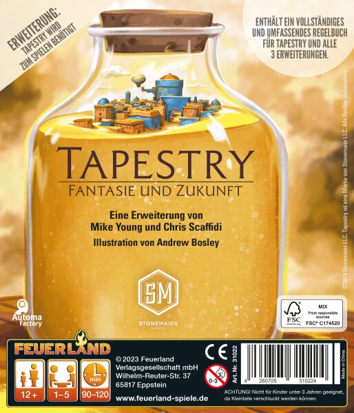 Tapestry: Fantasie und Zukunft [Erweiterung]
