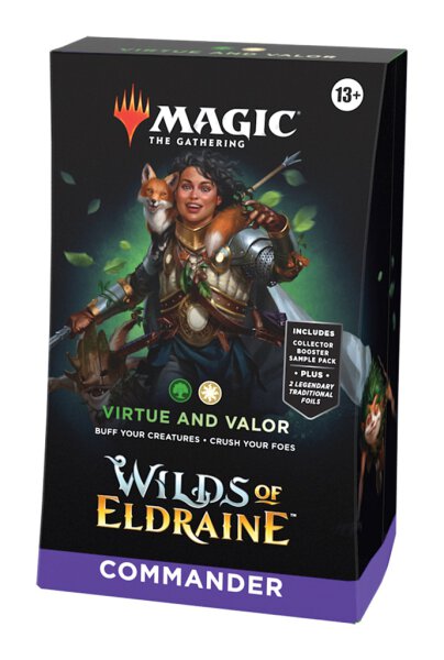 MTG - Wilds of Eldraine Commander Deck (Virtue and Valor) - English