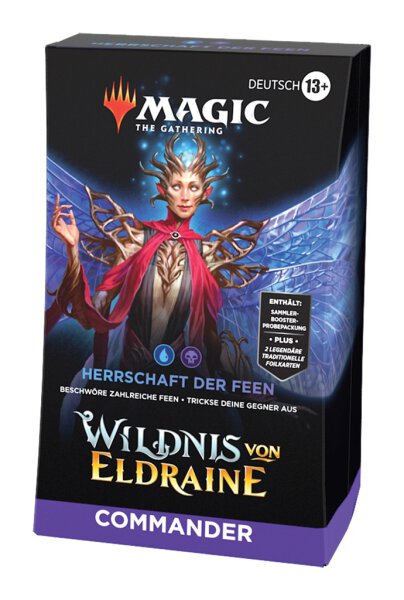 MTG - Wildnis von Eldraine Commander Deck (Herrschaft der Feen) - Deutsch