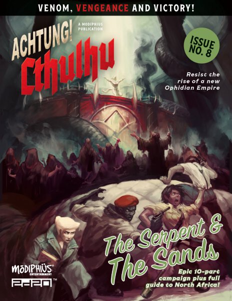 Achtung! Cthulhu 2d20 Serpent and the Sands