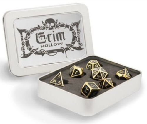 Grim Hollow Metallic Dice