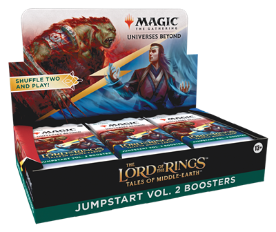 The Lord of the Rings: Tales of Middle-earth Jumpstart Vol. 2 Booster Display