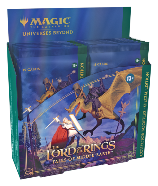 The Lord of the Rings: Tales of Middle-earth Special Edition Collectors Booster Display (12 Packs)