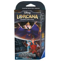 Disney Lorcana: Aufstieg der Flutgestalten - Starter Deck  Bernstein/Saphir - Deutsch
