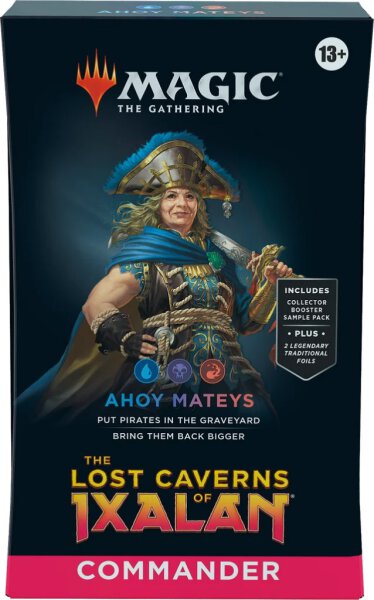 MTG - The Lost Caverns of Ixalan Commander Deck- Ahoy Mateys - English