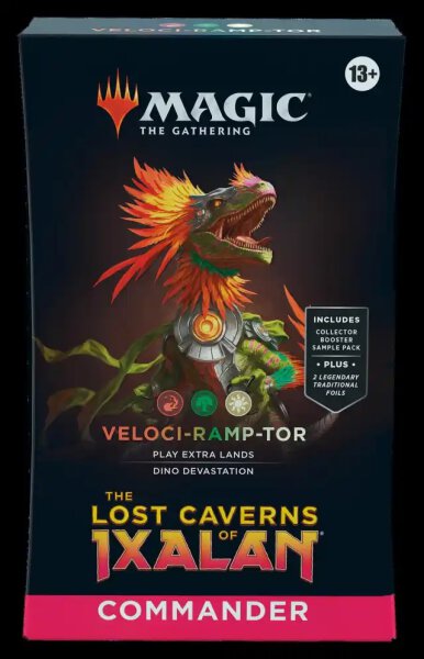 MTG - The Lost Caverns of Ixalan Commander Deck- Veloci-Ramp-Tor - English