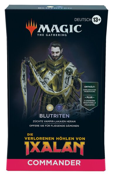 MTG - Die Verlorenen Höhlen von Ixalan Commander Deck- Blutriten - Deutsch