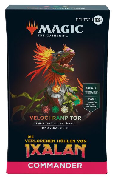 MTG - Die Verlorenen Höhlen von Ixalan Commander Deck- Veloci-Ramp-Tor - Deutsch