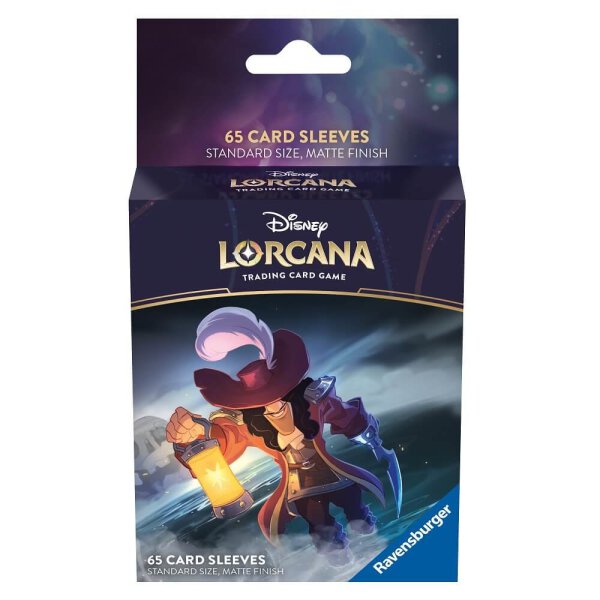 Disney Lorcana - Sleeves "Captain Hook" (65 Sleeves)