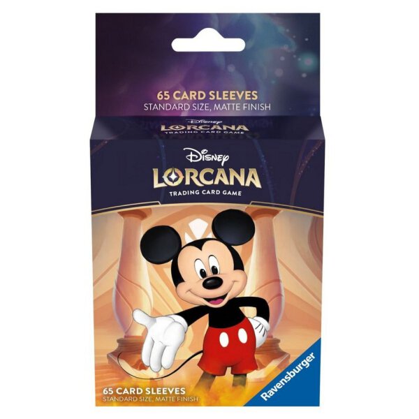 Disney Lorcana - Sleeves "Mickey Mouse" (65 Sleeves)