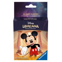 Disney Lorcana - Sleeves &quot;Mickey Mouse&quot; (65 Sleeves)