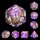Puce RPG Dice Set (7)