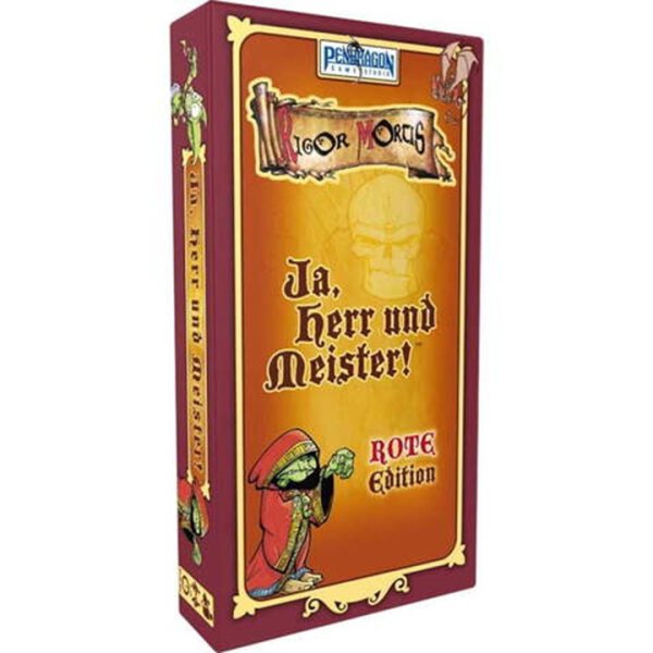 Ja, Herr und Meister ROT (deutsch)
