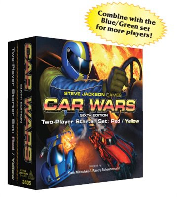 Car Wars 6th Edition Two-Player Starter Set Red/Yellow