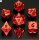 Morning Star Hollow Dice Shiny Red (7)