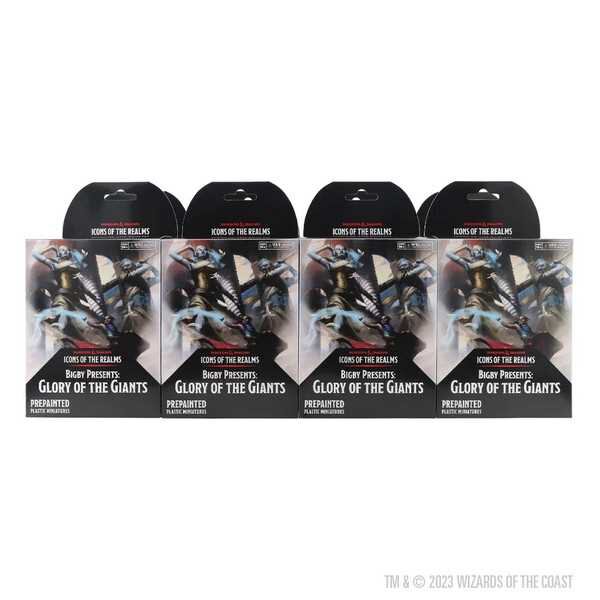 D&D Icons of the Realms: Bigby Presents: Glory of the Giants - 8ct Booster Brick