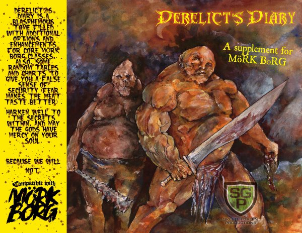 Mörk Borg RPG Derelicts Diary