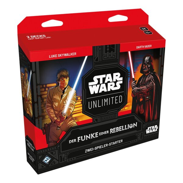 Star Wars: Unlimited - Der Funke einer Rebellion Zwei-Spieler-Starter  (deutsch)