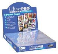 9-Pocket Silver Series Pages Fix100