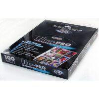 UP - Platinum 9-Pocket Pages (11 Hole) Display (100 Pages)