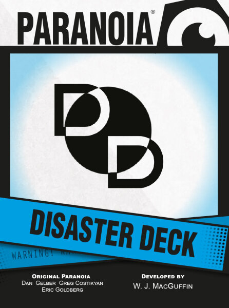 Paranoia Disaster Deck