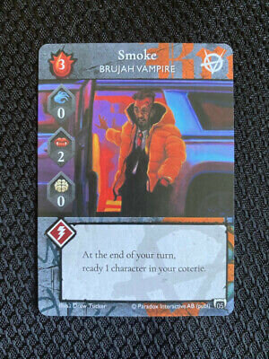 Vampire The Masquerade Rivals ECG Smoke Promo Card