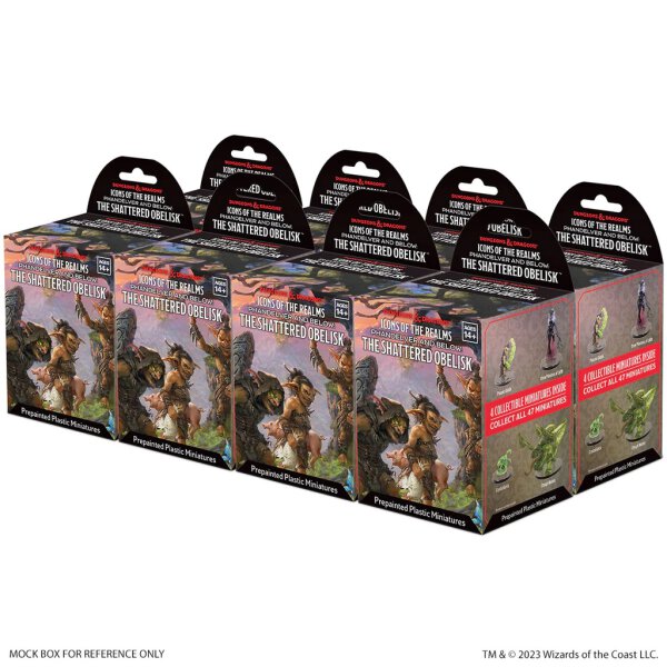 D&D Icons of the Realms Phandelver & Below The Shattered Obelisk - 8 ct. Booster Brick