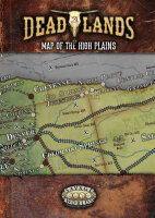 Deadlands The Weird West High Plains Poster Map
