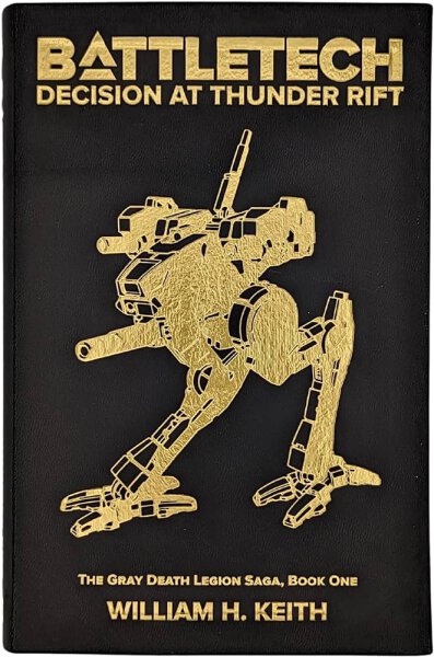 BattleTech Decision at Thunder Rift Collector Leatherbound