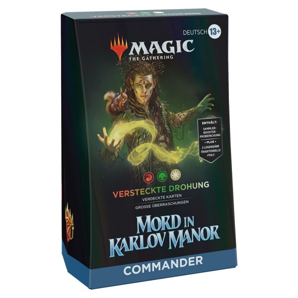 MTG - Mord in Karlov Manor Commander-Deck Versteckte Drohung - Deutsch