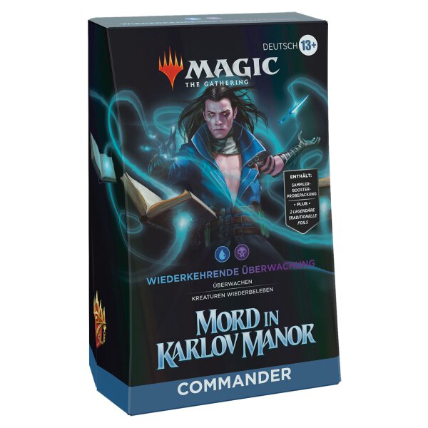 MTG - Mord in Karlov Manor Commander-Deck  Wiederkehrende Überwachung - Deutsch