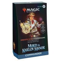 MTG - Mord in Karlov Manor Commander-Deck Dreiste...