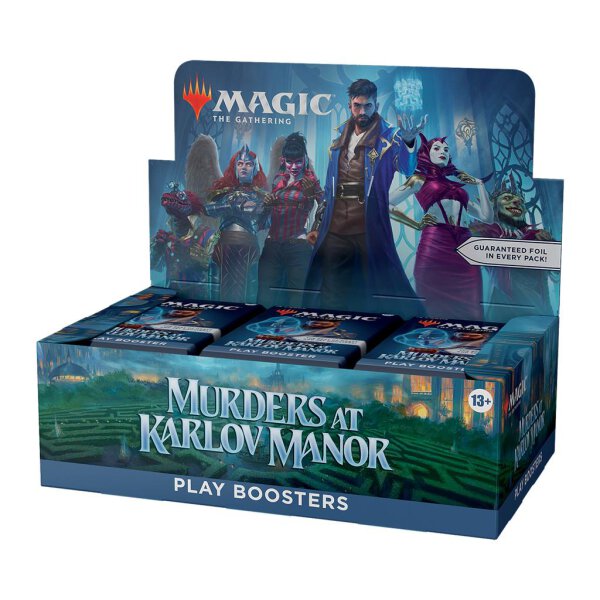 MTG - Murders at Karlov Manor Play Booster Display