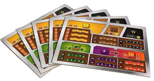 Terraforming Mars: Deluxe-Spielertableaus