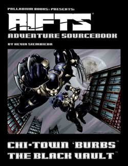 Rifts RPG Adventure Sourcebook 3 Black Vault