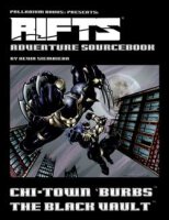 Rifts RPG Adventure Sourcebook 3 Black Vault