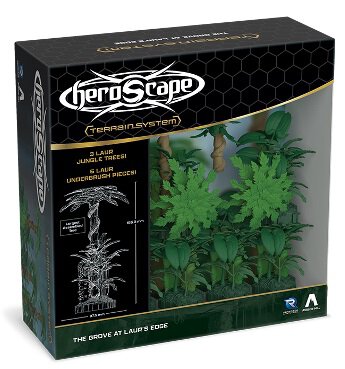 HeroScape Terrain System The Grove at Laurs Edge