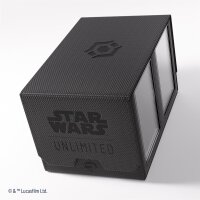 Gamegenic - Star Wars: Unlimited Double Deck Pod - Black
