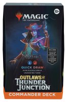 MTG -  Outlaws of Thunder Junction Commander Deck  Quick Draw (english)