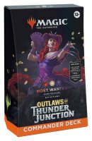 MTG -  Outlaws of Thunder Junction Commander Deck  Most Wanted  (english)
