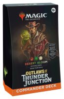MTG -  Outlaws of Thunder Junction Commander Deck  Desert Bloom  (english)