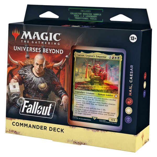 MTG - Commander Fallout Deck: Hail Caesar (Red-White-Black)