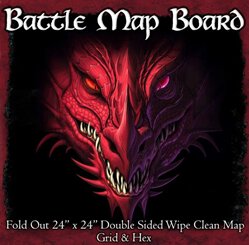 Battle Map Board Grid & Hex